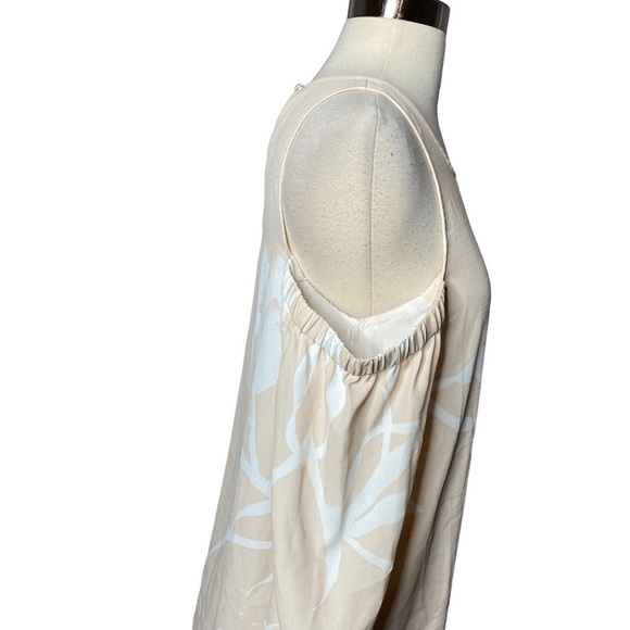 Shilla the Label Cream Floral Cold Shoulder Blouse - Picture 3 of 8